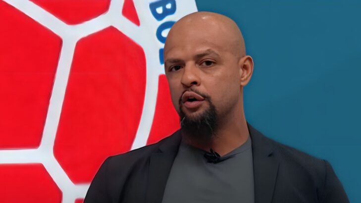 Felipe Melo em comentário no "Seleção Sportv" (Reprodução - YouTube)