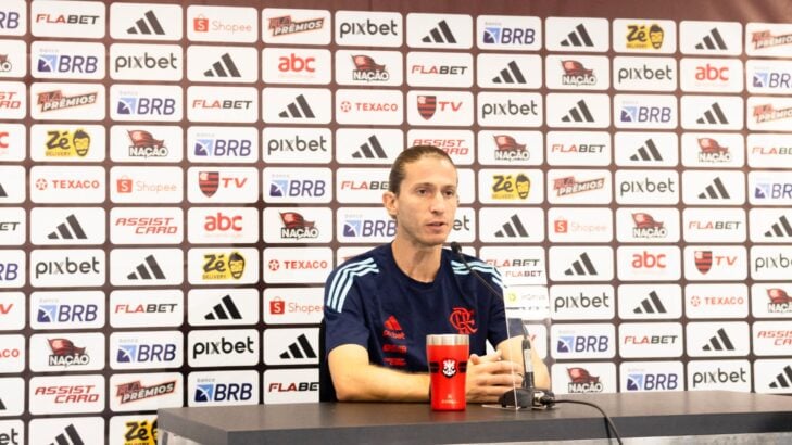 Filipe Luís, do Flamengo, elege time difícil de enfrentar no Brasil Filipe Luís, do Flamengo, elege time difícil de enfrentar no Brasil