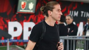 Filipe Luís, ex-jogador e atual treinador do Flamengo (Foto: Gilvan de Souza / CRF)
