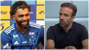 Gabigol, do Cruzeiro, esquenta as redes sociais ao rebater Roger Flores; entenda