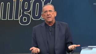 Galvão Bueno durante apresentação do programa "Galvão e Amigos" (Reprodução - YouTube)