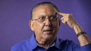 Galvão Bueno durante programa da Globo (João Cotta/Globo)