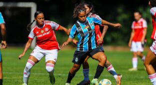 Grêmio x Internacional pelo Brasileirão Feminino - (Reprodução/Guilherme Testa/Grêmio FBPA)