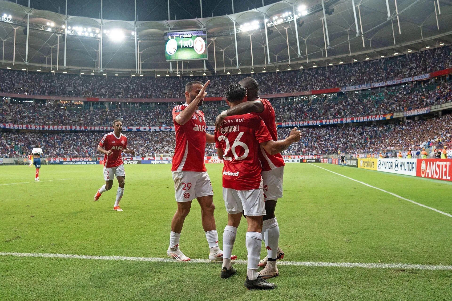 Internacional busca vitória inédita contra Atlético Nacional; veja odds da Libertadores