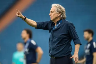 Jorge Jesus no comando do Al-Hilal, da Arábia Saudita.