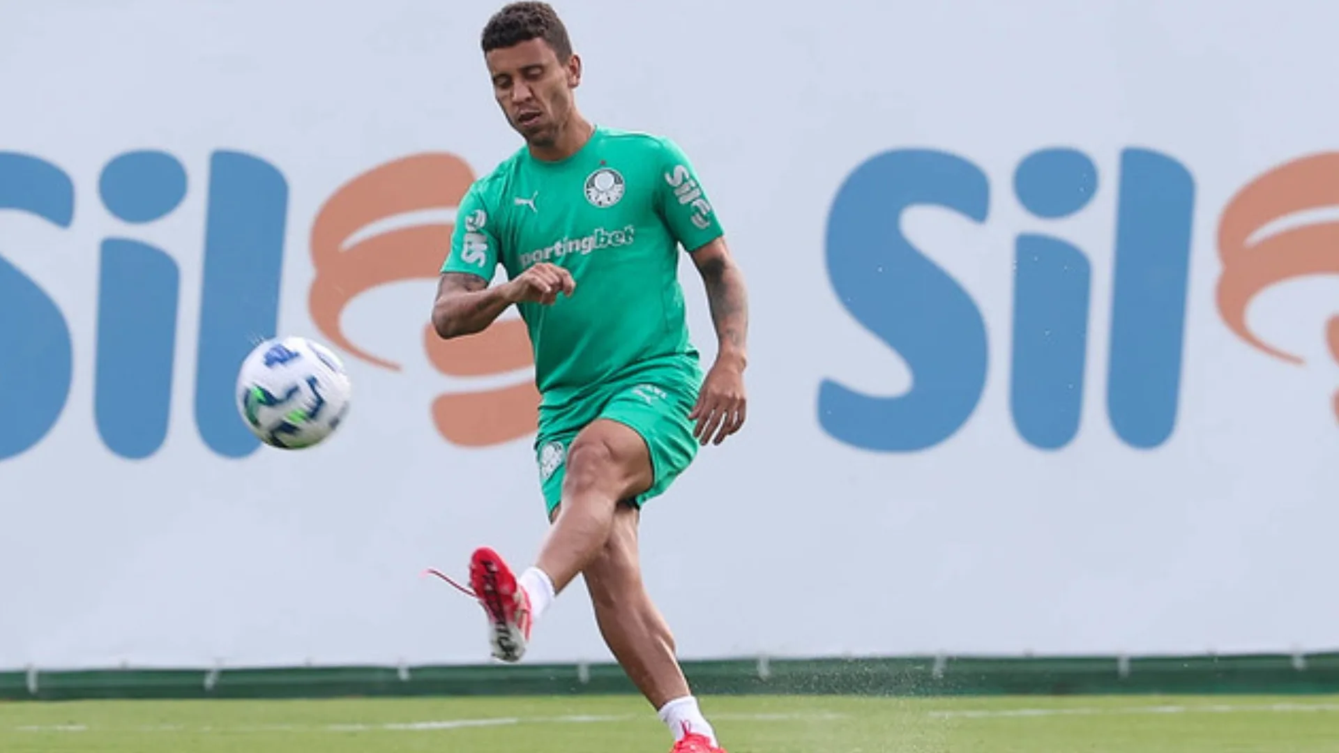 Marcos Rocha inicia processo de transição física na Academia de Futebol do Palmeiras e fica próximo de retorno