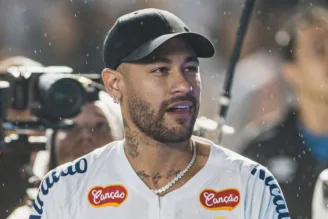 Neymar, atacante do Santos