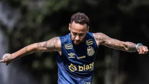 Santos se anima com recuperação de Neymar e prevê trabalhos em dois períodos com o craque