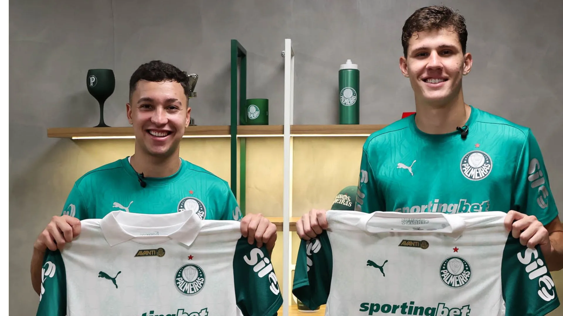 Palmeiras renova contratos de Thalys e Benedetti até 2029
