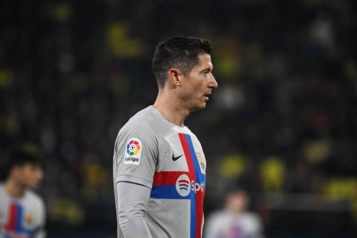 Lewandowski é uma das esperanças de gols do Barça (Crédito: Px Images / Alamy Stock Photo)