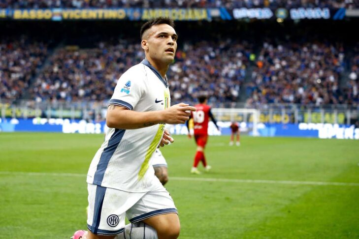 Lautaro Martínez pode fazer a diferença para a Inter (Crédito: MB Media Solutions / Alamy Stock Photo)
