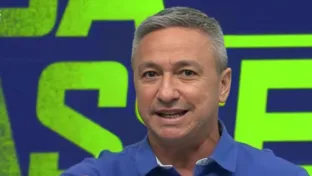 Paulo Nunes em registro no "Troca de Passes" (Reprodução - YouTube)