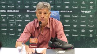 Renato Gaúcho, em entrevista coletiva (MARCELO GONÇALVES / FLUMINENSE F.C.)