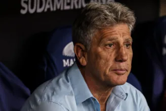 Renato Gaúcho, em jogo no Maracanã