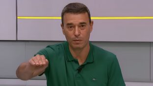 Rizek em comentário feito no programa "Seleção Sportv" (Reprodução - YouTube)