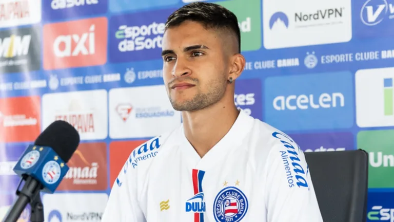 Rodrigo Nestor diz querer ‘criar dúvida’ em Ceni para ser titular do Bahia