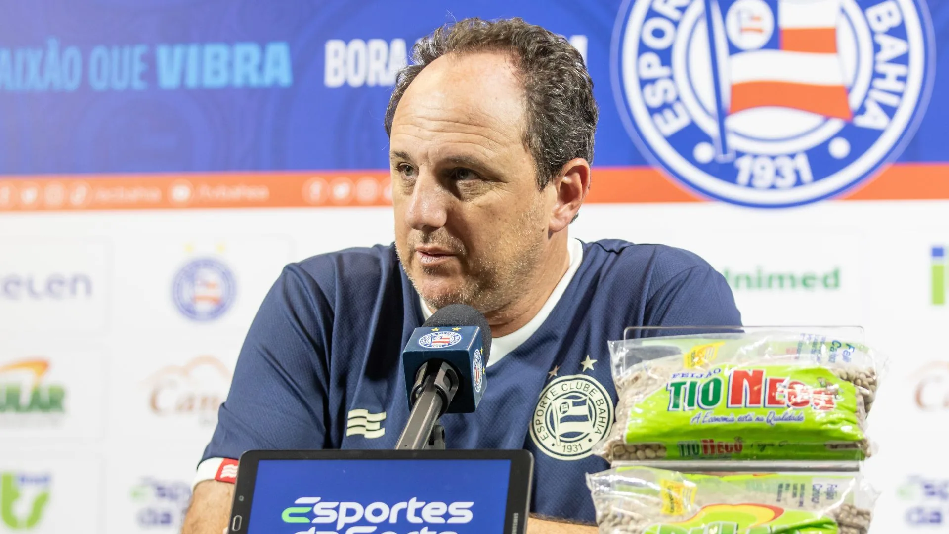 Rogério Ceni, do Bahia, sinaliza dois melhores elencos do Brasil hoje