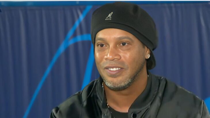 Ronaldinho Gaúcho, em entrevista ao PSG (Reprodução)