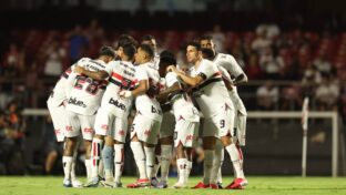 SPFC vai estrear pela Libertadores (foto: Rubens Chiri e Paulo Pinto/São Paulo)