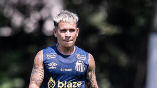 Atacante pode voltar ao Santos diante do Bahia (Foto: Raul Baretta/ Santos FC)