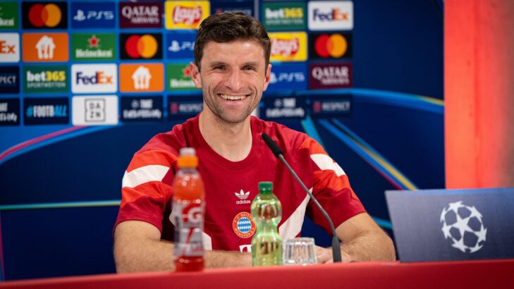 Thomas Müller, atacante do Bayern (Divulgação/X @FCBayern)