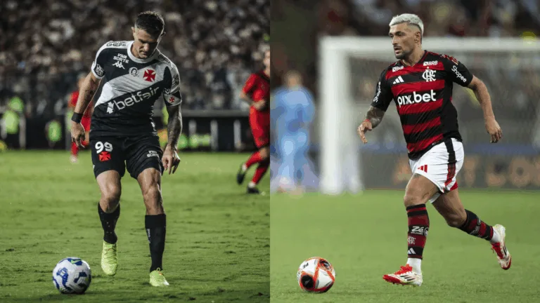 Vasco x Flamengo: quem leva a melhor, Vegetti ou Arrascaeta? Veja odds