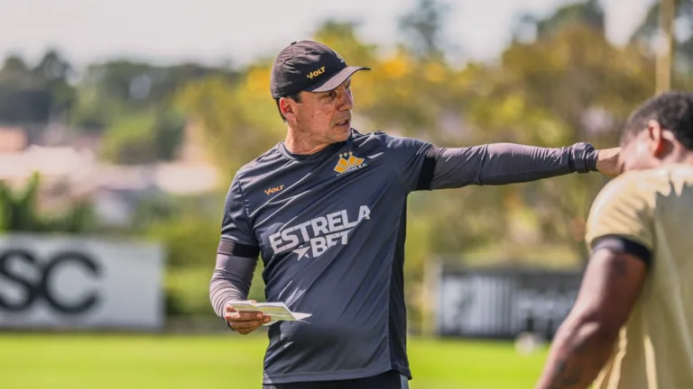  Zé Ricardo minimiza derrota do Criciúma em estreia na Série B: “Enfrentamos um campeão”