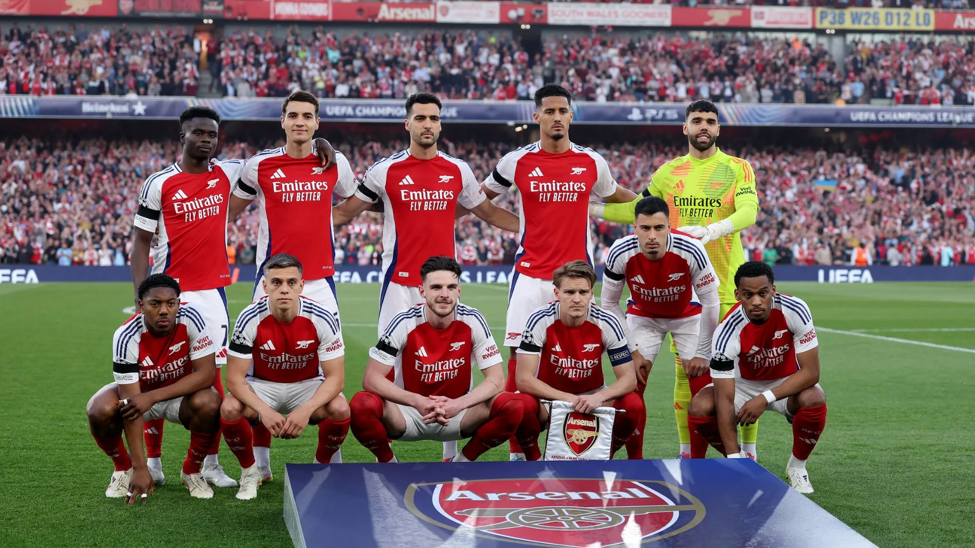 Arsenal hoje: veja provável time contra o PSG na Champions League