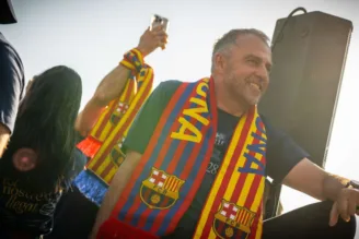 Hansi Flick, treinador do Barcelona