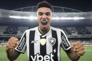 Igor Jesus, atacante do Botafogo