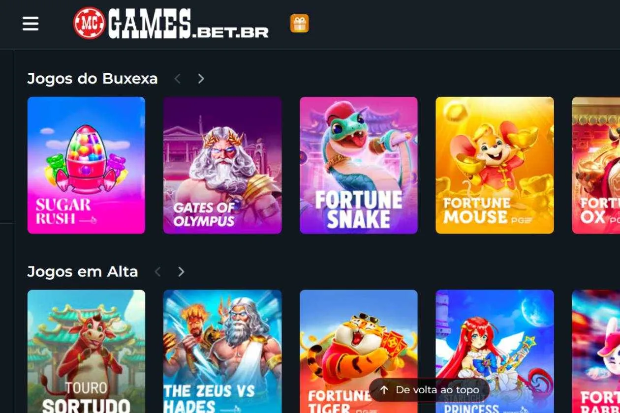 MC Games cassino online