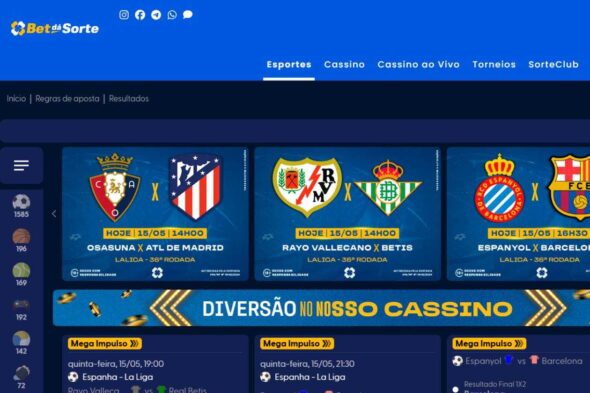 Bet dá Sorte apostas esportivas futebol