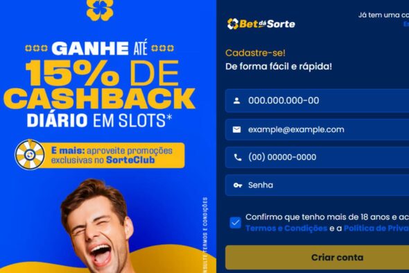 Bet dá Sorte cadastro