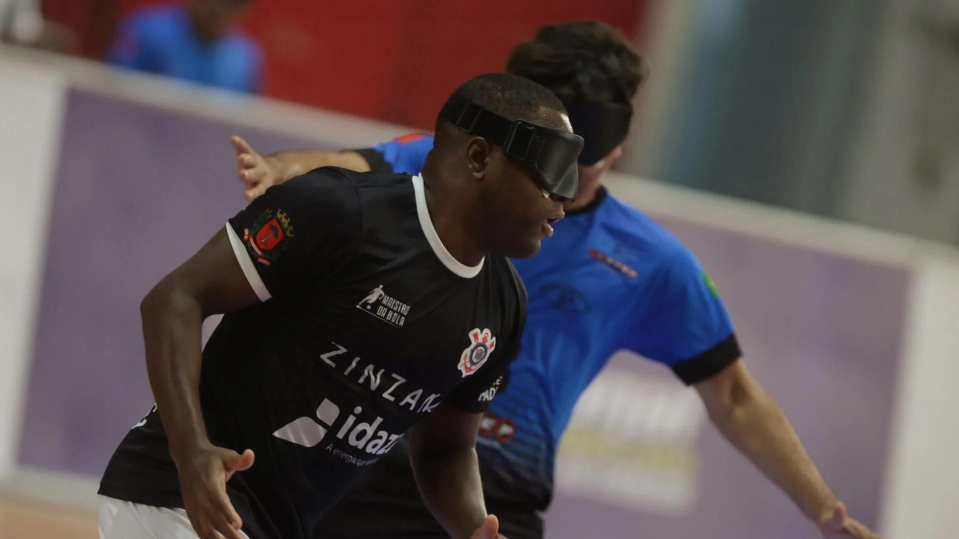 Corinthians reage e empata na liga de futebol para cegos