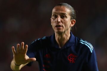 Filipe Luís, técnico do Flamengo