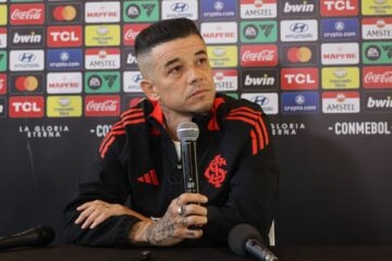 D'Alessandro, em coletiva de imprensa