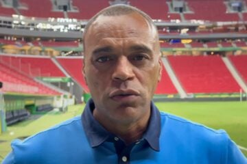 Denílson, comentarista da Globo