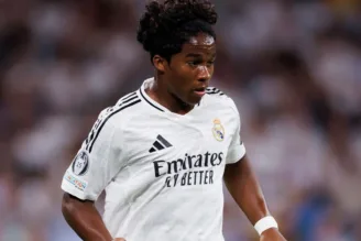 Endrick em jogo pelo Real Madrid