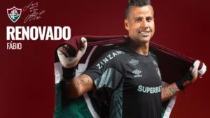 Fluminense renova o contrato com o goleiro Fábio até o fim de 2026