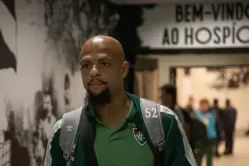 Felipe Melo, em registro no estádio do Corinthians