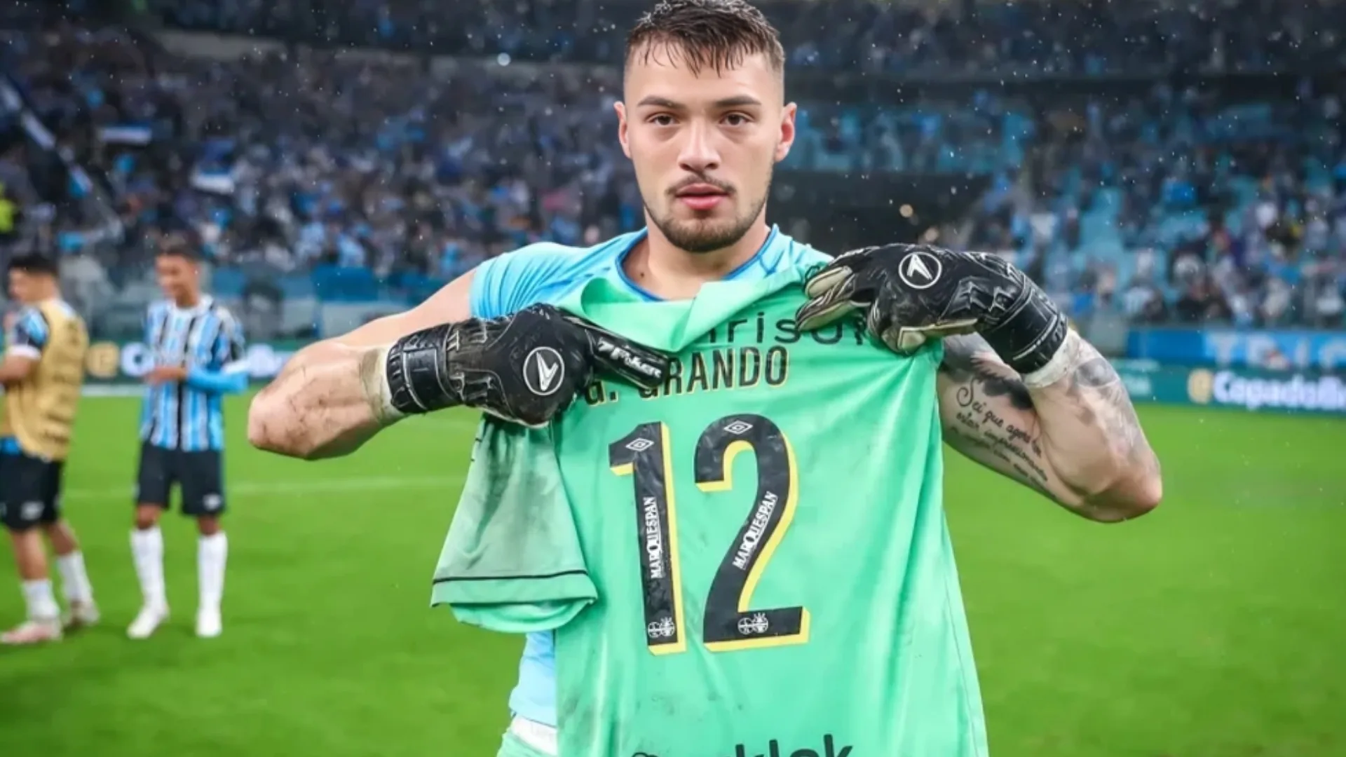 Gabriel Grando, do Grêmio, se manifesta sobre interesse do Palmeiras: “Foram duas propostas”