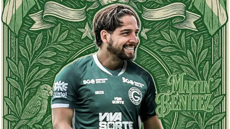 Goiás anuncia a contratação do meia argentino Martín Benítez