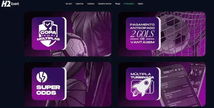 H2Bet Ofertas Promocionais h2bet ofertas