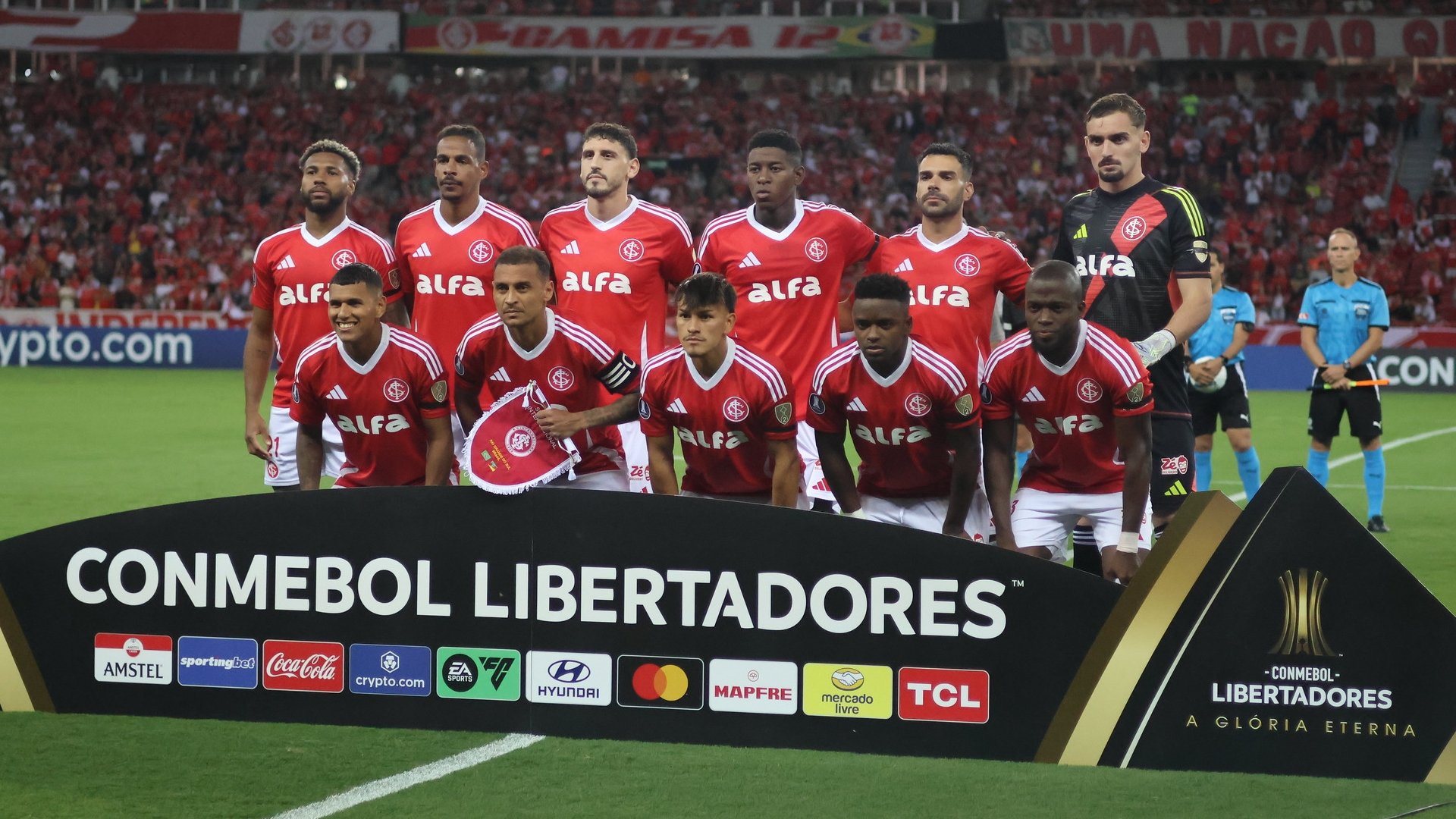Internacional hoje: veja a provável escalação contra o Atlético Nacional pela Libertadores