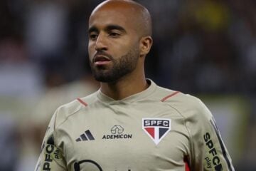 Lucas Moura, atacante do SPFC