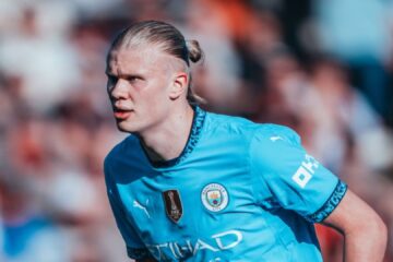 Haaland, atacante do Manchester City