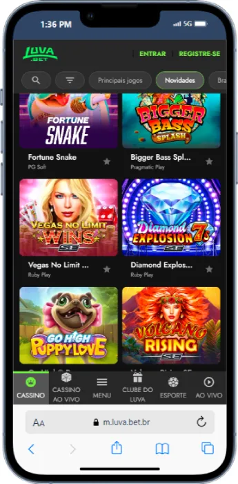 Existe um app da Luva.bet