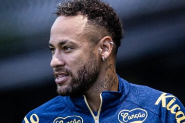Neymar, jogador do Santos