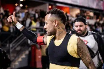 Neymar, atacante do Santos