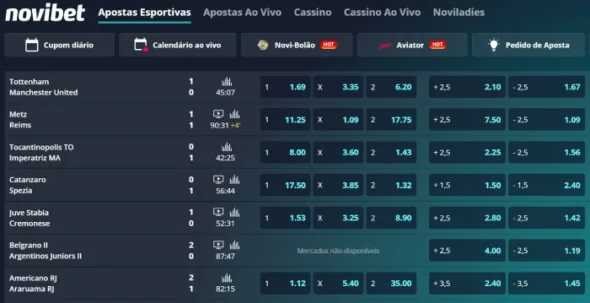 novibet apostas esportivas